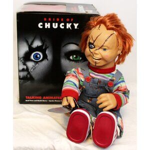 Spencer Spirit Animated Talking Bride of Chucky Doll 24" Knife Action in BOX